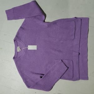 NWT Melloday Lilac Sweater